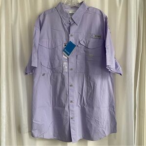NWT Columbia Shirt L Lavender